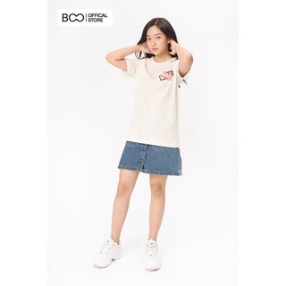  Áo Thun BOO Nữ Dáng Basic 100%Cotton In Logo Marvel