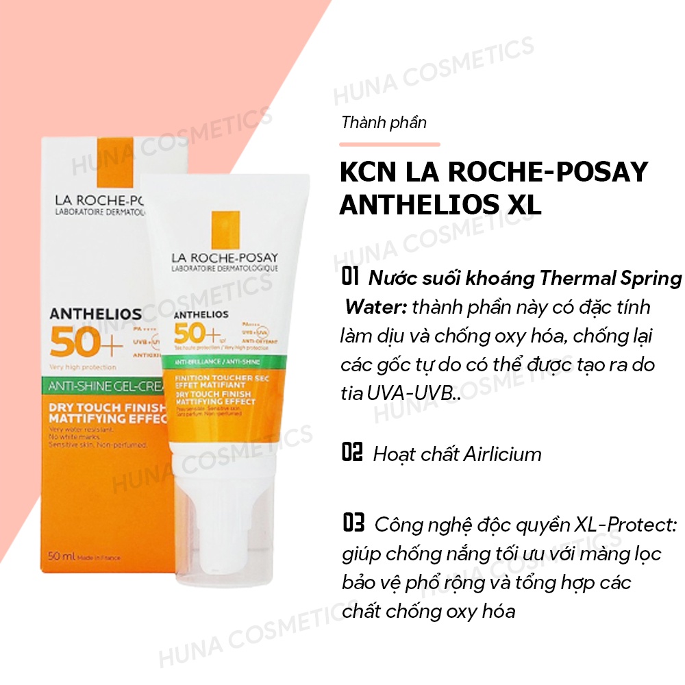 ( AUTH- PHÁP) Kem Chống Nắng La Roche-Posay Anthelios XL SPF50+ 50ml