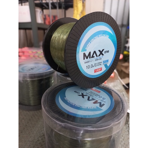 Cước câu NoeBy MAX ONE 500M bao khoẻ chuyên hồ , biển, tra....