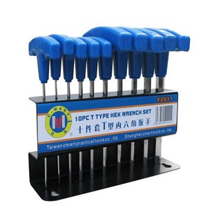 Bộ lục giác chữ T 10psc Cmart F0011