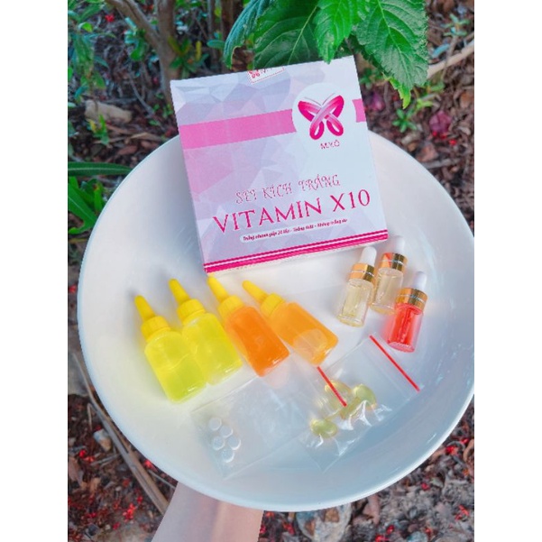 SET KÍCH TRẮNG VITAMIN X10 MYÔ (TRẮNG MẠNH GẤP 10 LẦN)