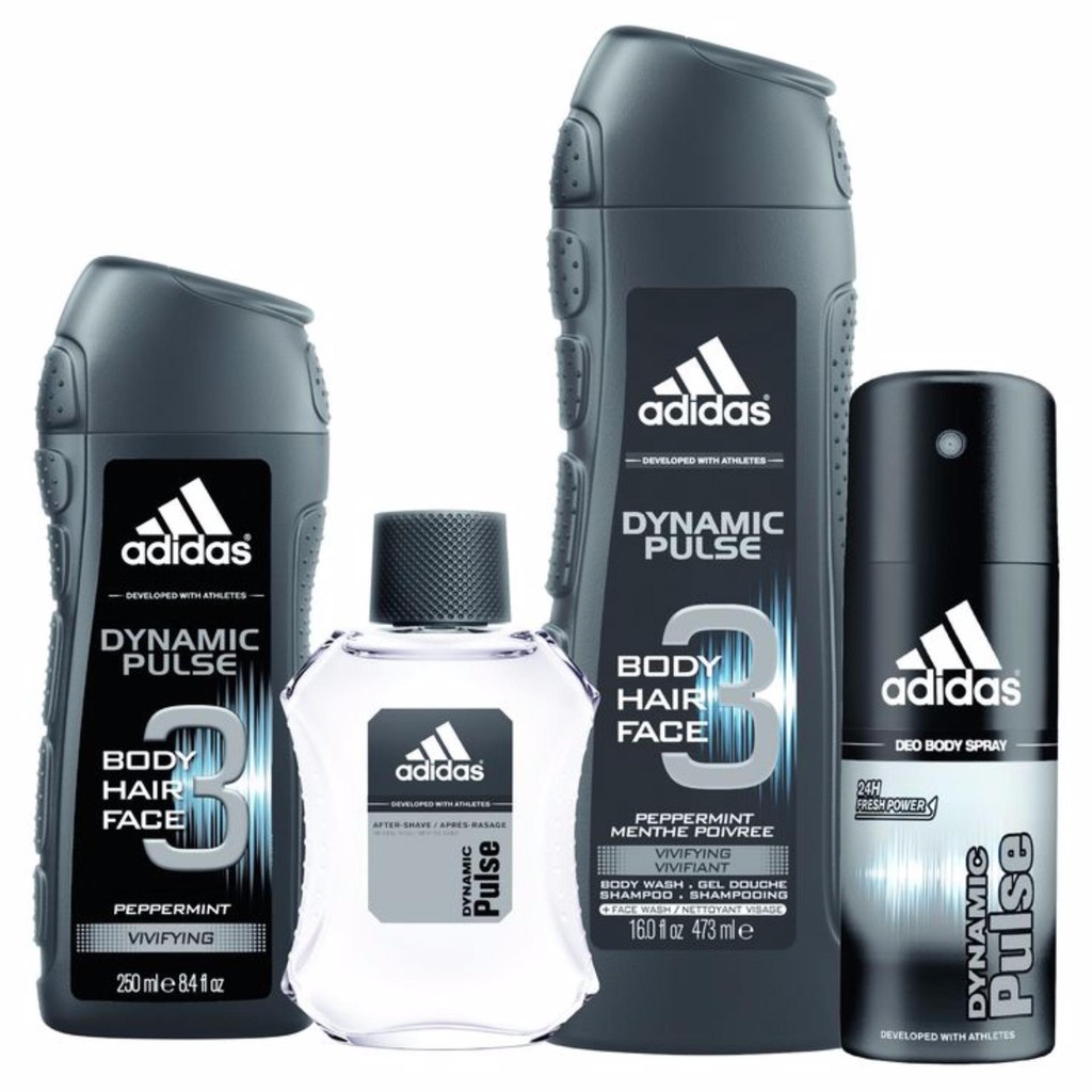 Xịt khử mùi nam ADIDAS Deo Body Spray 24H Fresh Power 150ml #Dynamic Pluse