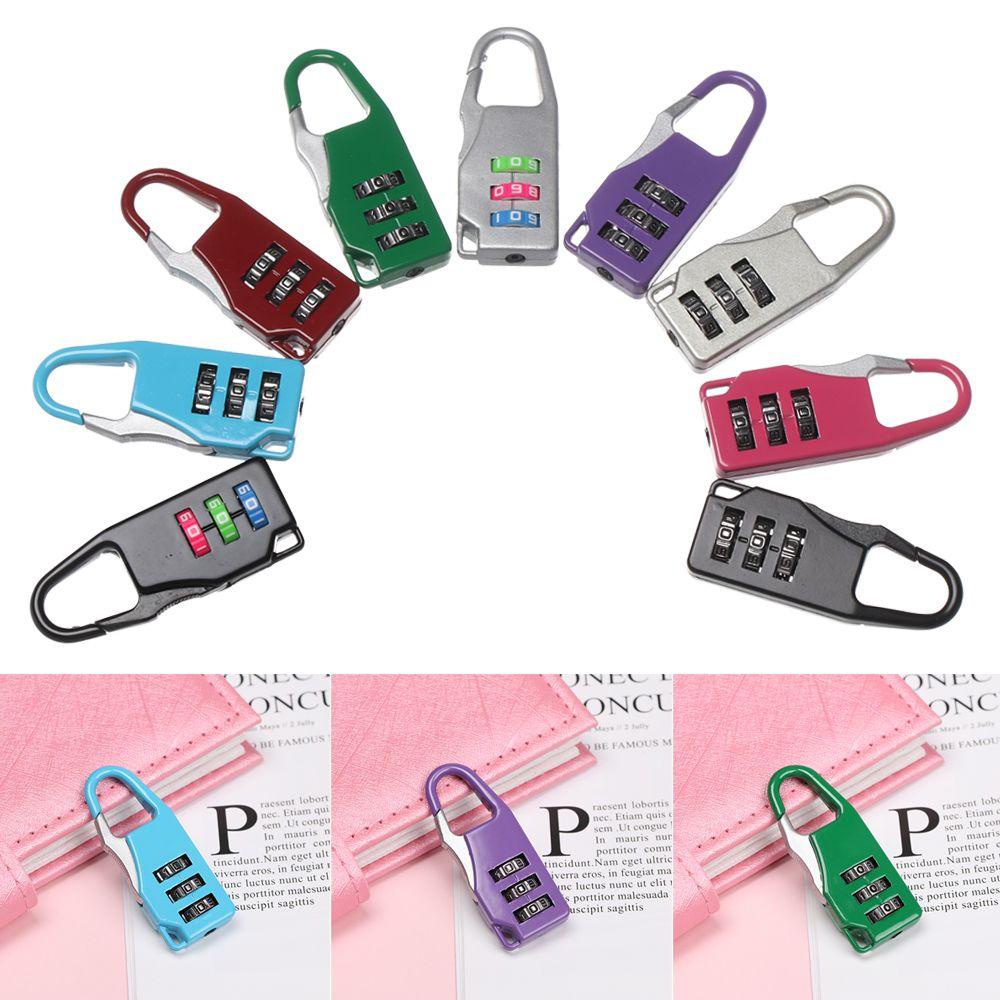PISTA 1 Ổ Khóa Mật Khẩu 3 Số An Toàn Tiện Lợi