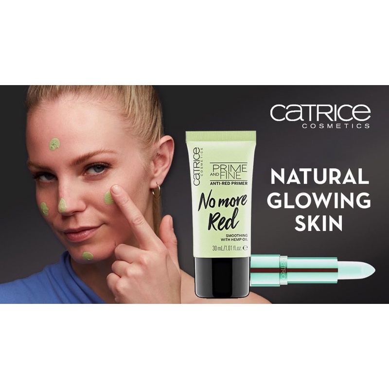 Kem lót Catrice No More Red Anti-Rad Primer 30ML Màu Xanh Lá