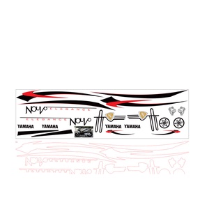 Tem rời nouvo 4 đen xe trắng