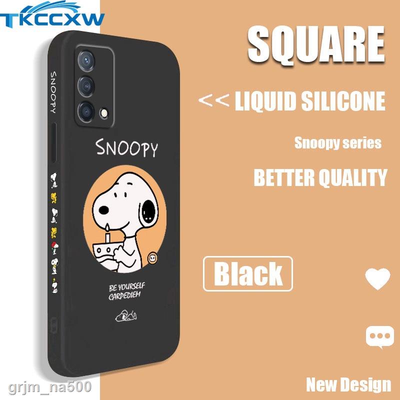 Mới Ốp Điện Thoại Silicon Mềm Họa Tiết Hoạt Hình Snoopy Dễ Thương Cho Realme Q3 Pro Carnival Gt Neo 8 Q3I Q3 5g V13 V15