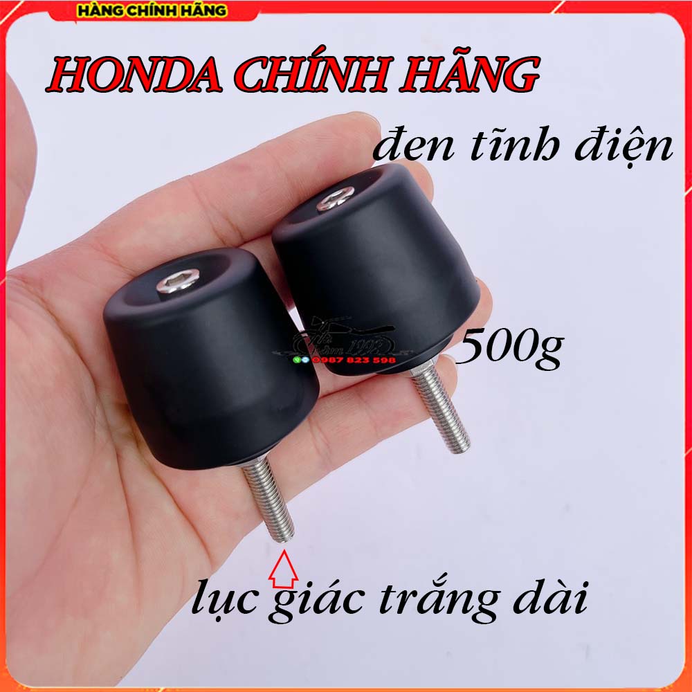 🏍 Gù Chống Rung Đen Nhám Chính Hãng Honda Nặng 550g Gắn SH, Winner X, AB,Vision,Vario... 🏍
