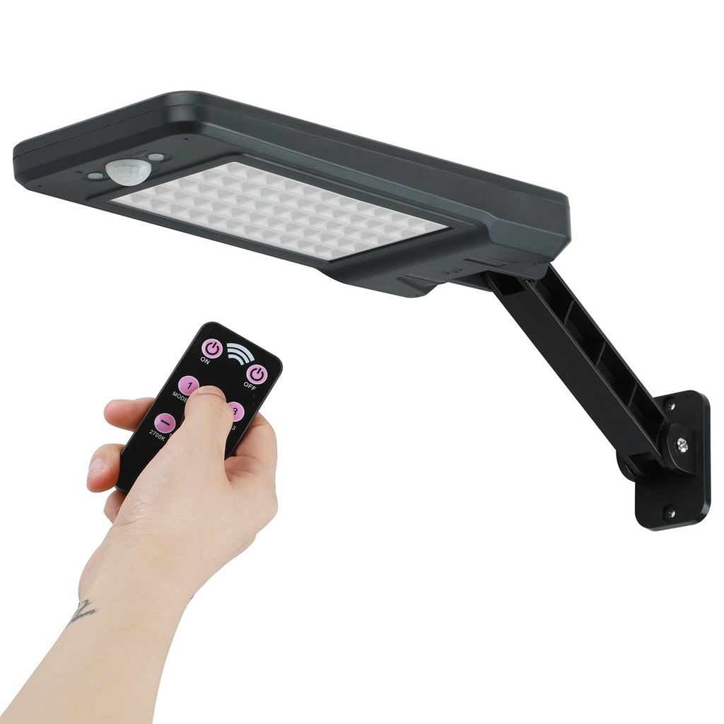 Đèn 48 led gắn tường ngoài trời điều khiển từ xa thế hệ mới - có thể xoay 180 độ ở hai vị trí