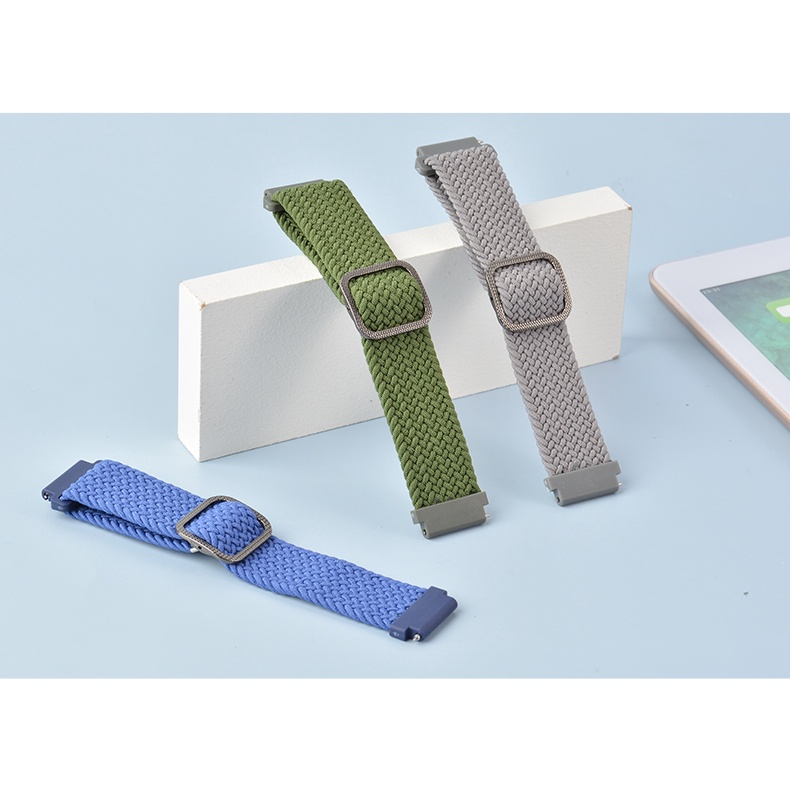 Dây Đeo Nylon 20mm 22mm Cho Đồng Hồ Thông Minh Samsung Galaxy Watch 3 45mm / 46mm / 42mm Active 2 Huawei GT 2 2e pro