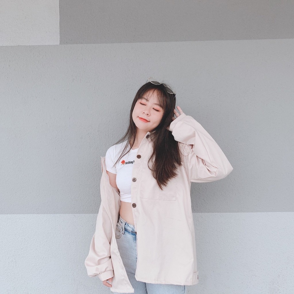 [Giá tốt] Áo Khoác Kaki - Áo Kaki Sơ mi quốc dân lai rộng, Khoác kaki Form đẹp BB cao cấp size L-XL