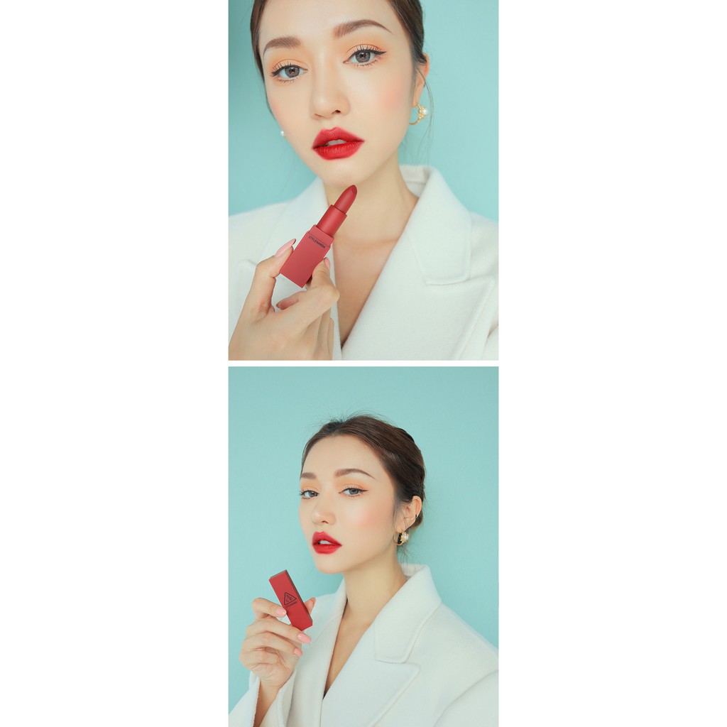 Son Thỏi Lì 3CE Red Recipe Lip Color