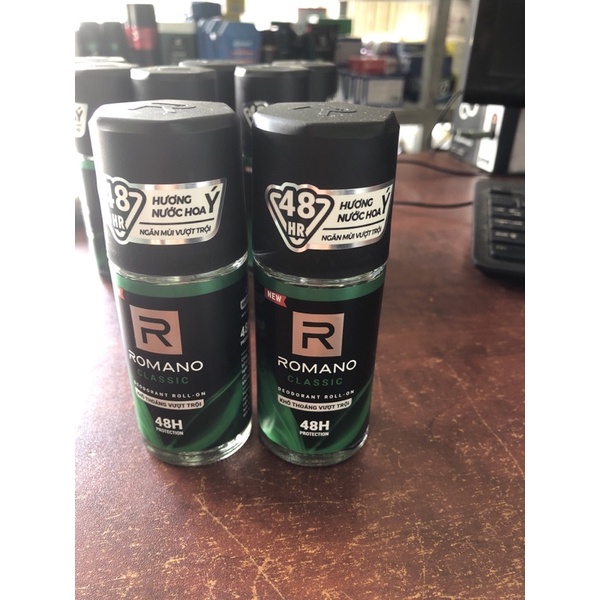 Lăn khử mùi Romano hương classsic chai 50ml