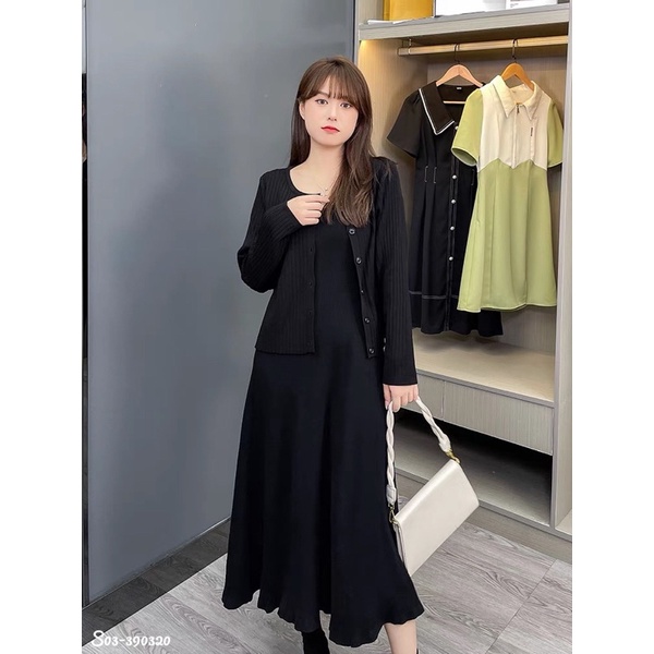 Set váy áo len cho con bú sz S-XL