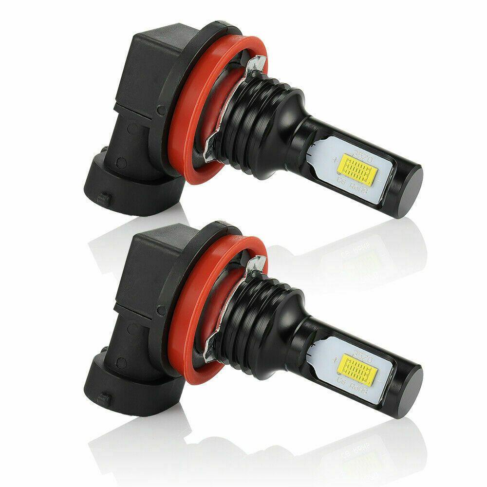 Set 2 Đèn Sương Mù Siêu Sáng 80W 8000K H11 / H9 DRL Dành Cho Ô Tô