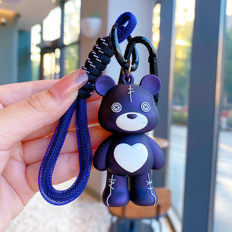 Hoạt Hình Móc Khóa Hình Gấu Khủng Long Dễ Thương