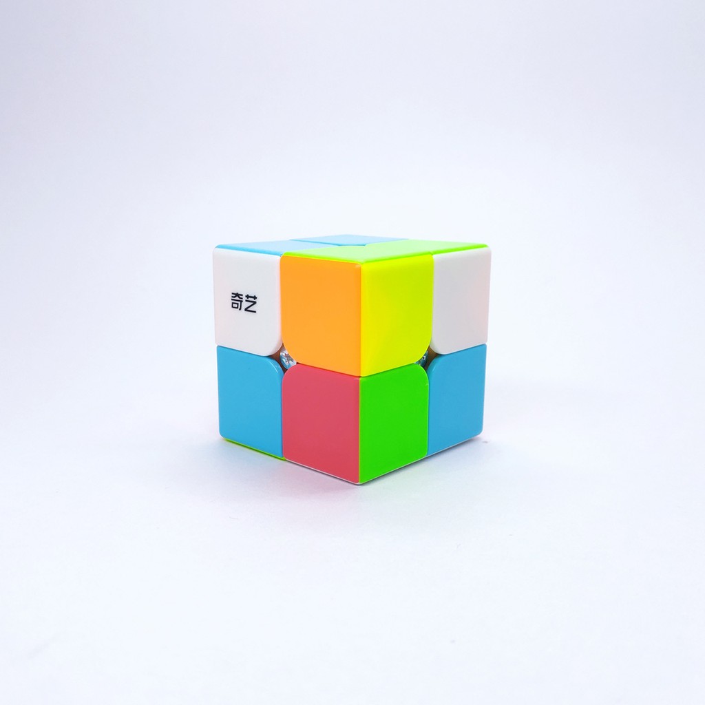 Khối Rubik 2x2 Chất Lượng Tốt Rubik 2x2 Ruby race Qiyi Qidi S 2x2 Stickerless Speed 2x2 Magic SharkR