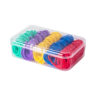 Set 300 Dây Cột Tóc Co Giãn Nhiều Màu Sắc Cho Bé