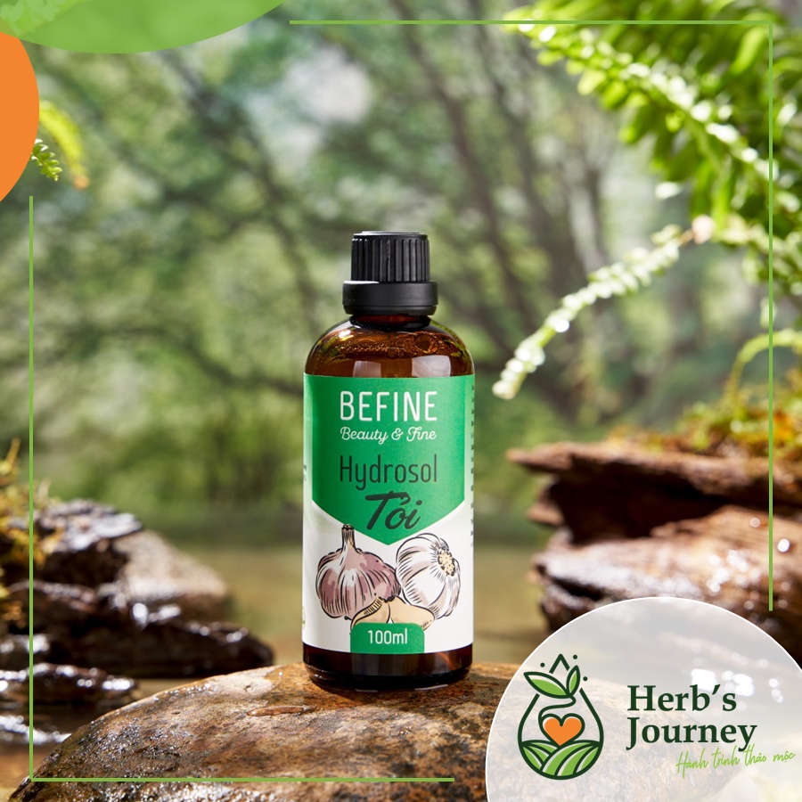 Hydrosol Tỏi Befine - Nước cất tỏi tươi thành phần chứa tinh dầu tỏi - Tăng sức đề kháng và tiêu hóa -  CTCP Befine