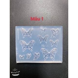 khuôn silicon nail trang trí móng