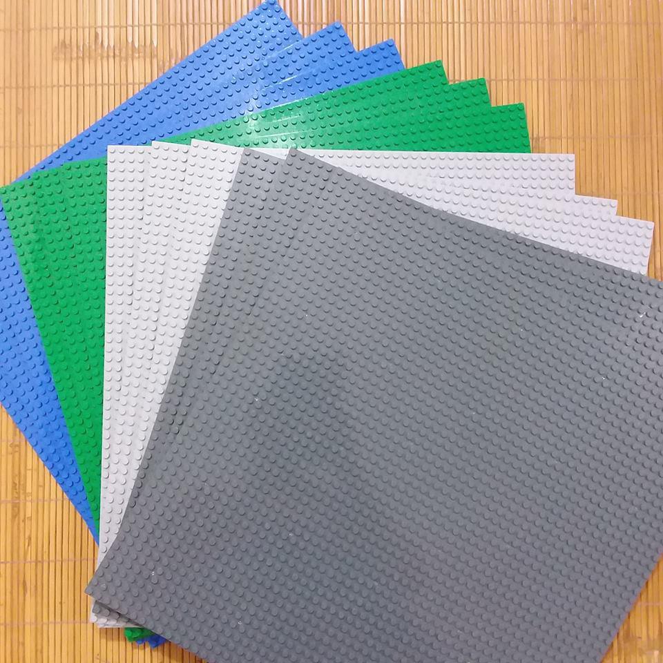 Tấm nền đế gắn lego base 50x50 hạt