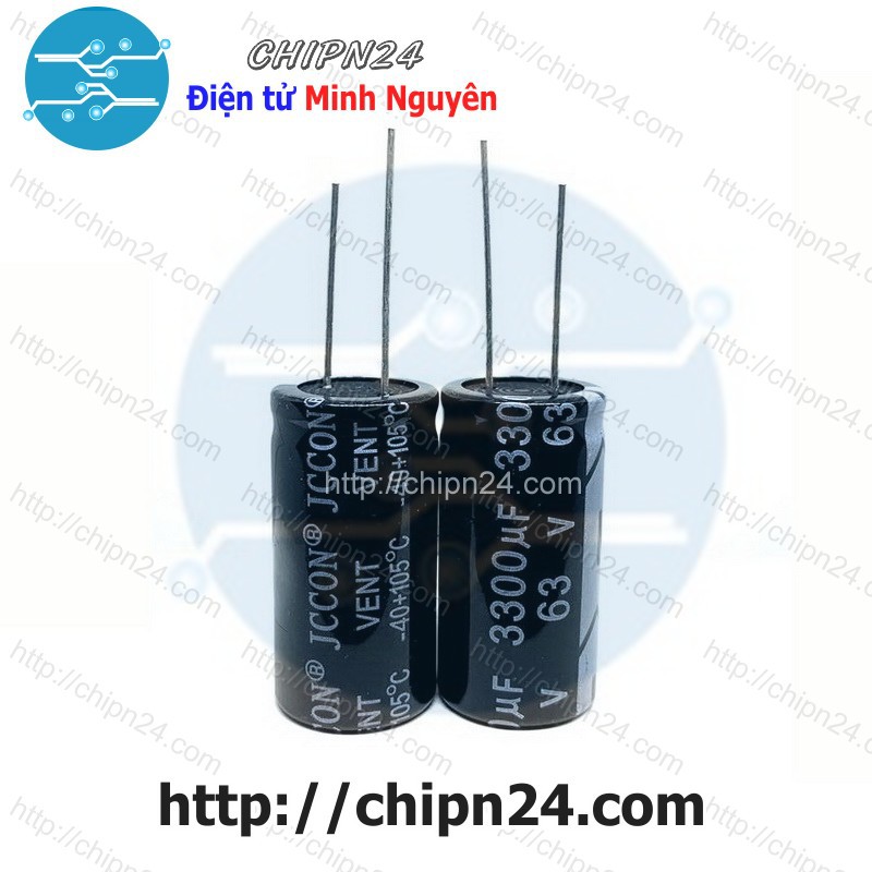 [1 CON] (H90) Tụ hóa 3,300uF 63V (18x35mm) (3300uF 63V)
