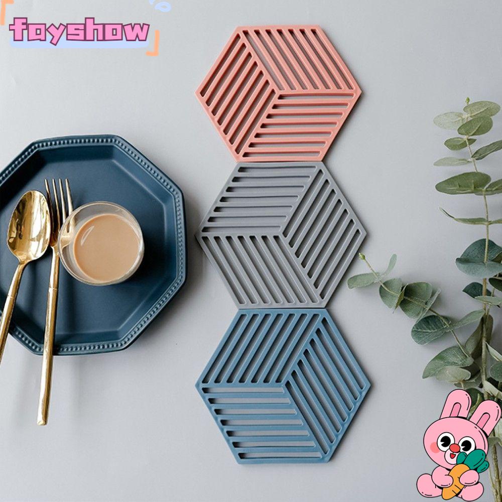 Tấm Lót Bàn Ăn Cách Nhiệt Thiết Kế Rỗng Sáng Tạo Chống Bỏng