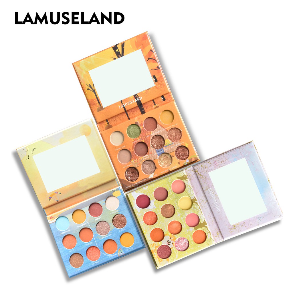 Bảng phấn mắt LAMUSELAND 12 màu 14.4g | BigBuy360 - bigbuy360.vn