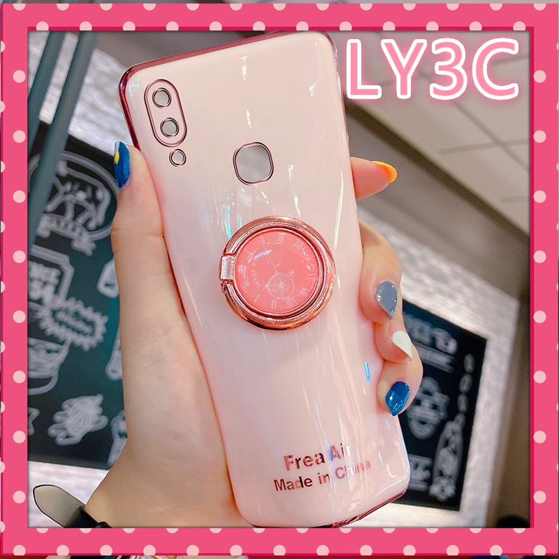 Ốp Điện Thoại Mềm Có Nhẫn Đỡ Mạ Điện Cho huawei nova 3i 4e 2 2s 3 3e 4 5 5t 5pro