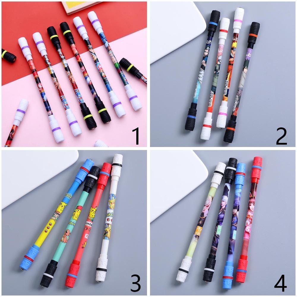 Bút Mực Gel Xoay 24 Kiểu Mới Lạ Chống Trượt Dùng Chơi Game Zaijie