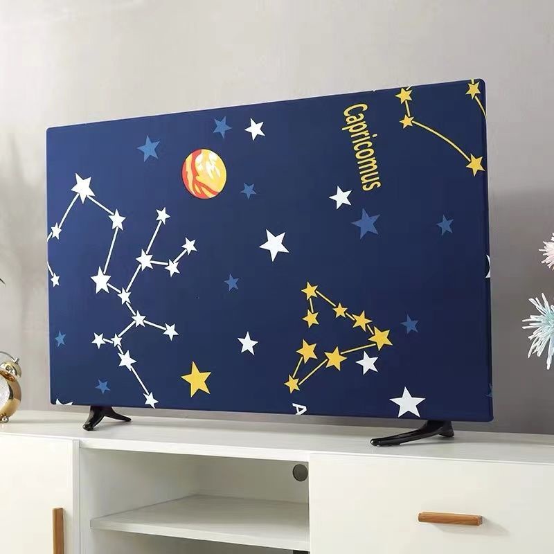 Vải Che Phủ. Vỏ Bọc TV LCD 55 Inch 50 65 Co Giãn Chống Bụi Phong Cách Châu Âu