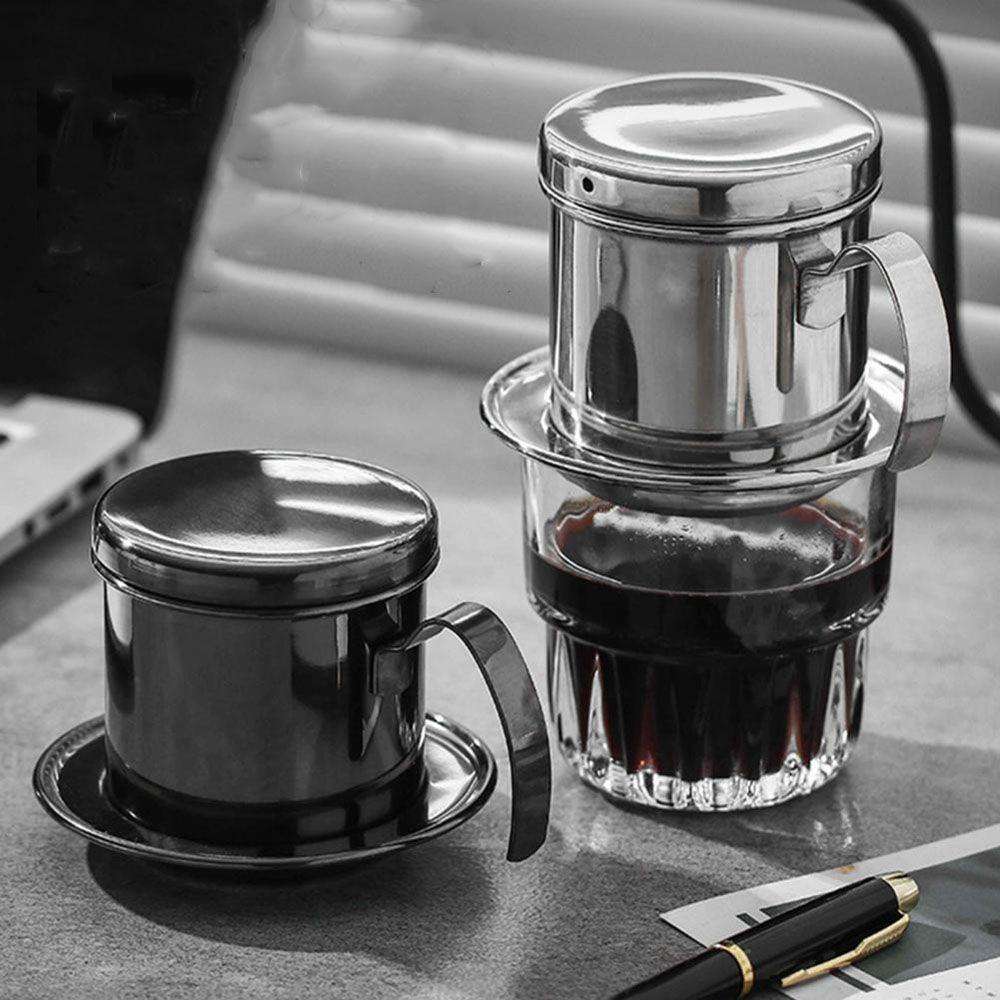 Dụng Cụ Lọc Cà Phê Bằng Thép Không Gỉ Thiết Kế Nhỏ Giọt Tiện Dụng Cho Nhà Bếp