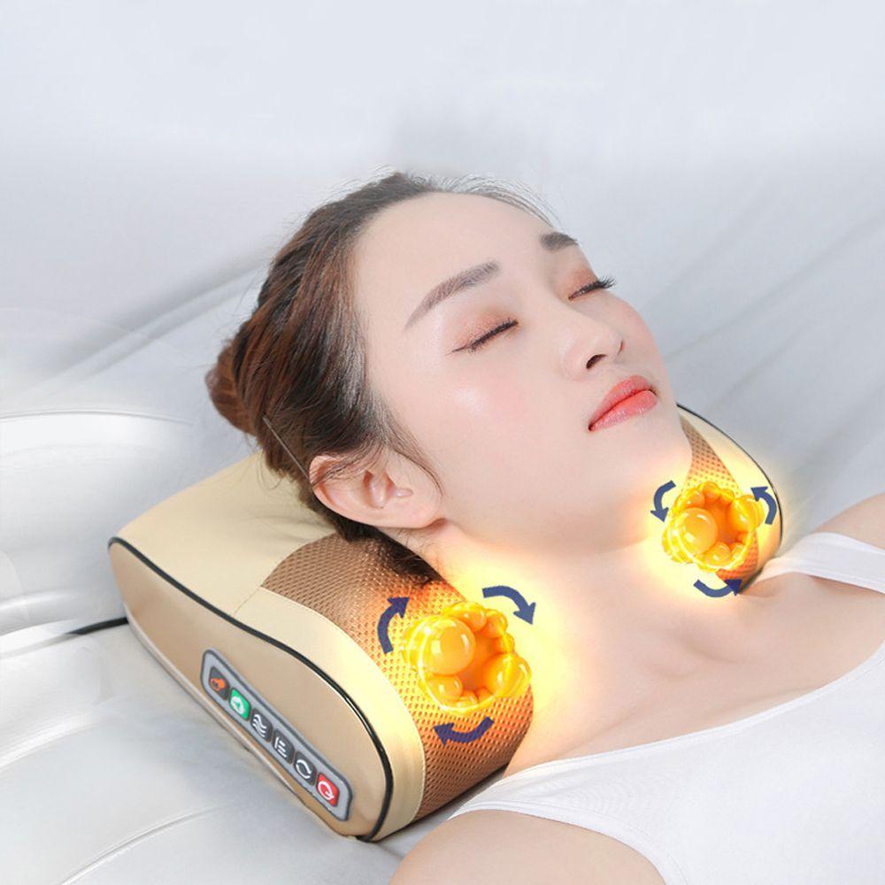 ANEMONE Gối Massage Thư Giãn Cơ Thể 2 Trong 1 Đa Năng Cho Nam Nữ