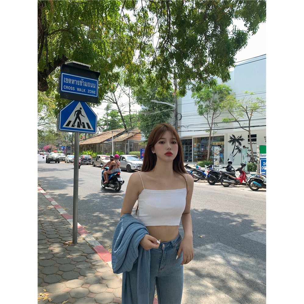 Áo Hai Dây Sợi Bún Chất Bozip - Mía Store | BigBuy360 - bigbuy360.vn