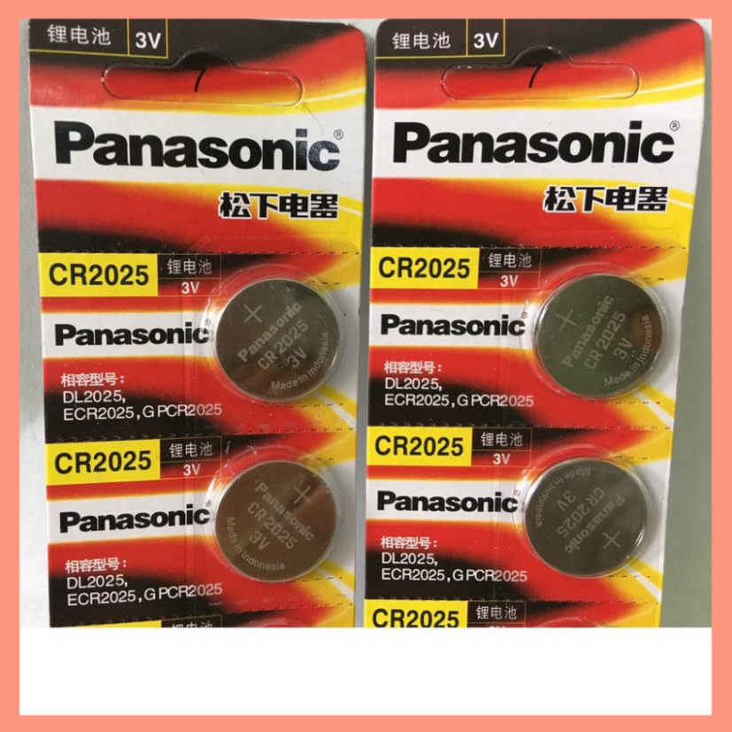 Pin Khuy Cúc Áo Panasonic CR2032 - CR2025 - CR2016 - CR1632 - CR1620 - CR1616 - CR1220 - CR2450 3V Lithium