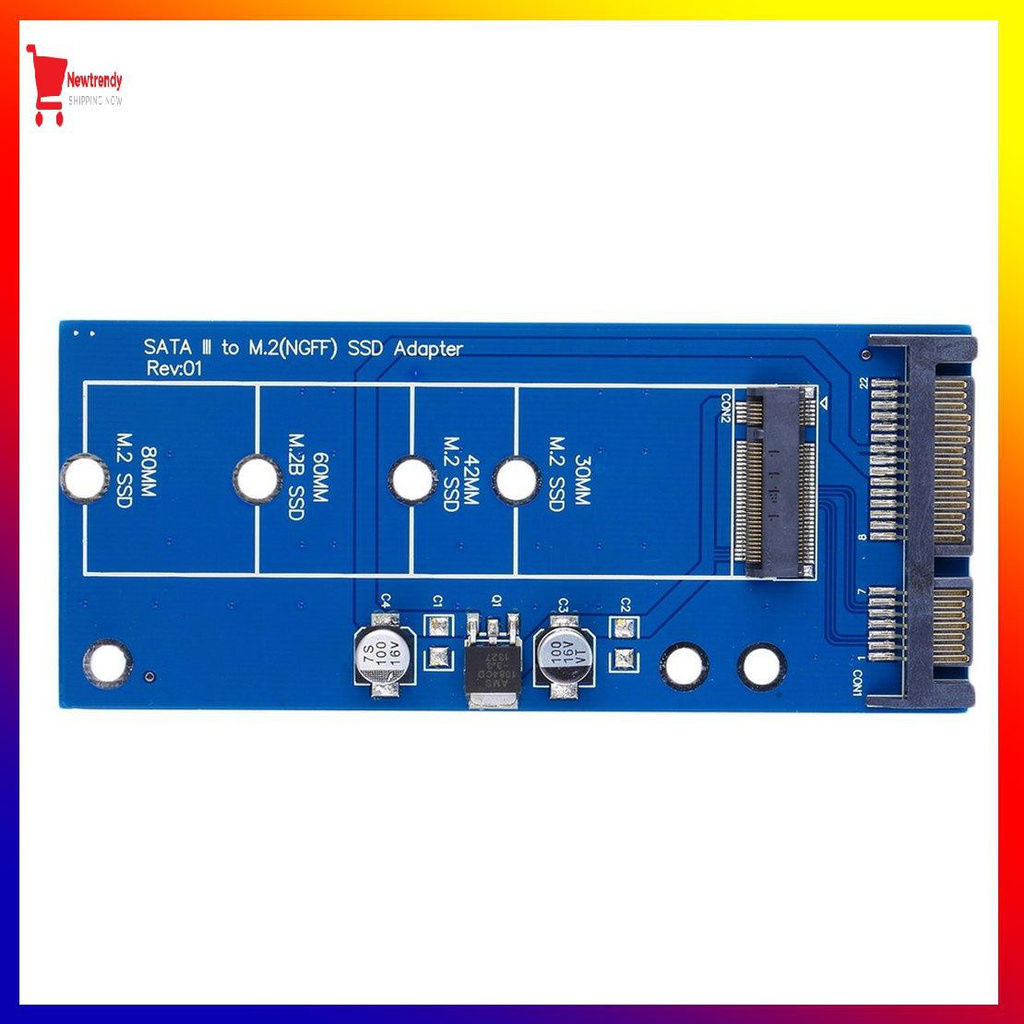 Thẻ Chuyển Đổi Mở Rộng (0601) (Promo) M2 Ngff Ssd Sata3 Ssds Sang Sata | BigBuy360 - bigbuy360.vn