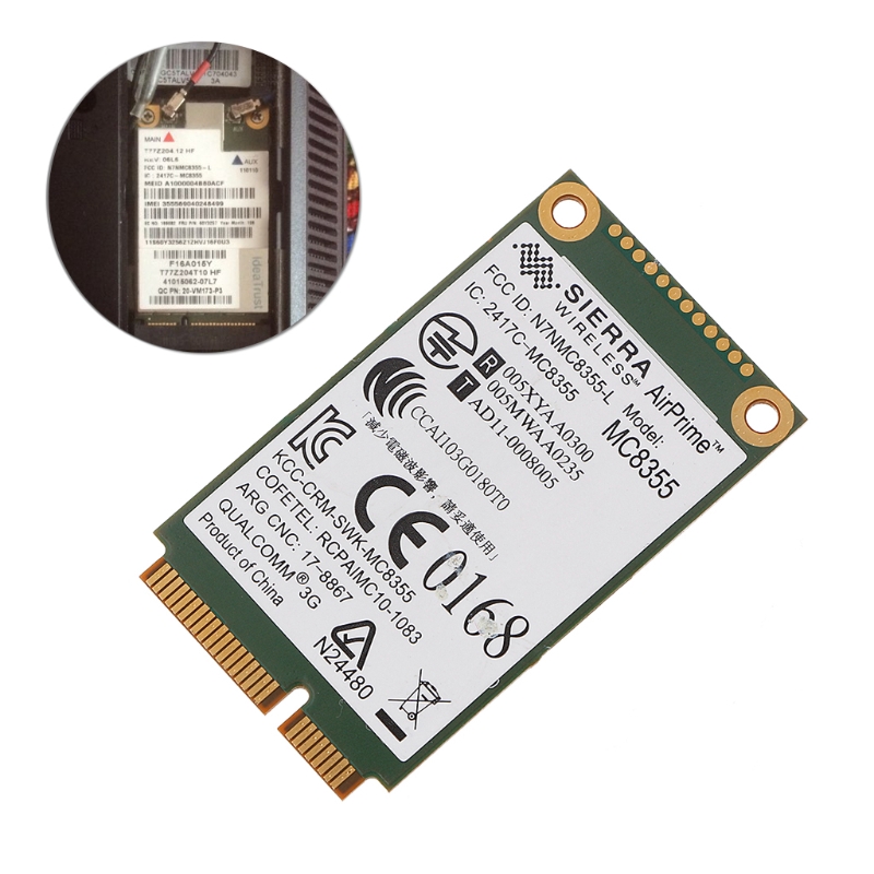 60Y3257 Gobi3000 MC8355 3G WWAN Card GPS For Lenovo Thinkpad W530 X230 T420 X220