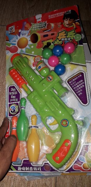 Mô hình tập bắn boowling bằng nhựa