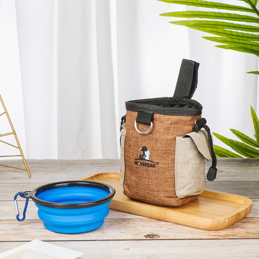 Túi Đựng Thức Ăn Di Động Sức Chứa Lớn Giúp Điều Trị Thú Cưng Tiện Dụng Giá Đỡ