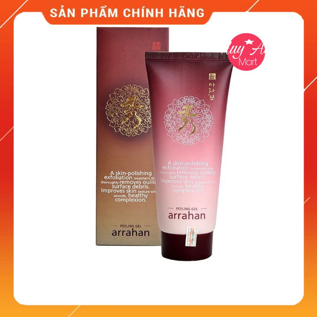 Tẩy tế bào da chết chiết xuất từ quả La Hán ARRAHAN Hàn Quốc 180ml  HÀNG NHẬP KHẨU Tẩy da chết ARRAHAN Hàn QuốC