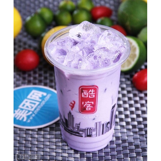 Bột pha trà sữa khoai môn, socola Dou Xian Hoàng Huy gói 1kg