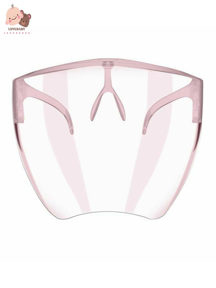 [HOT]Nam và nữ BLOCC tấm che mặt lớn Gương acrylic Oversized Full Face Shield kính bảo vệ, kính bảo hộ, kính bảo hộ, nắp chắn gió ngoài trời, SMATO rõ ràng