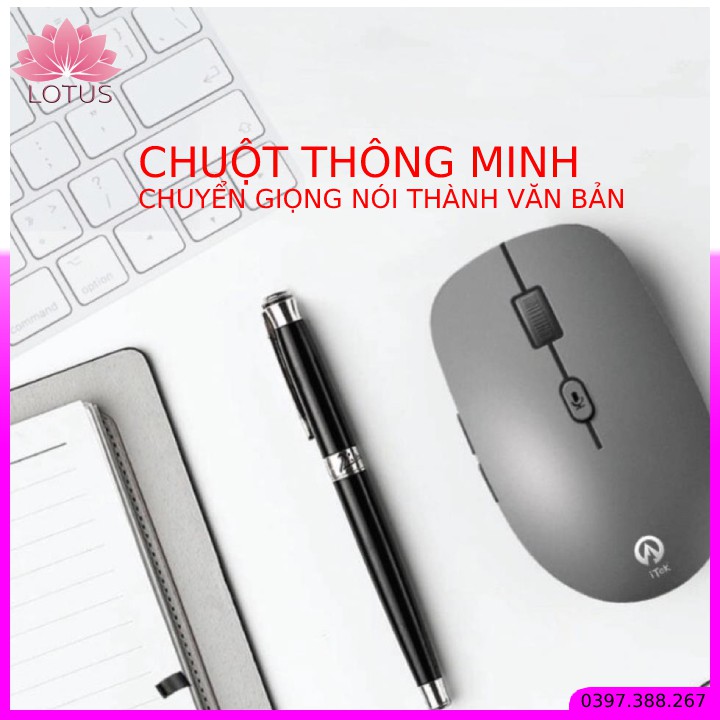 Chuột thông minh đánh văn bản bằng giọng nói, phiên dịch 112 loại ngôn ngữ khác nhau [model 2021]