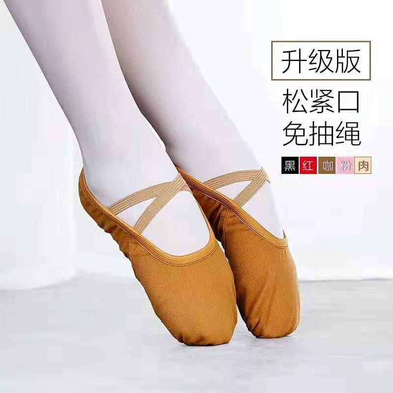Giày Sneaker Múa Ba Lê Chất Canvas Cho Nữ