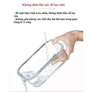 Hộp thủy tinh đựng thực phẩm tròn