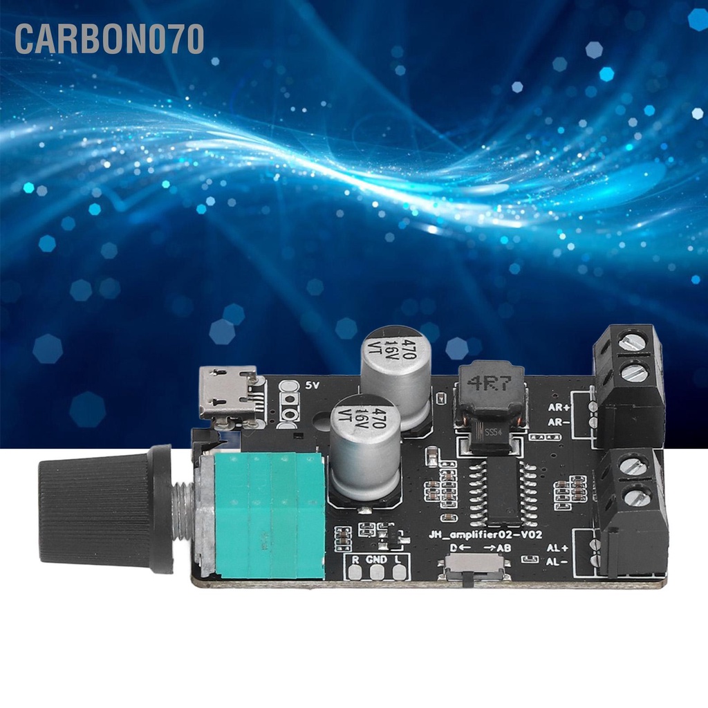 Hàng Sẵn Bảng mạch khuếch đại mini Đầu ra âm thanh nổi 2 Chế độ làm việc Mô-đun công suất cho loa rạp hát cửa hàng【Carbon070】