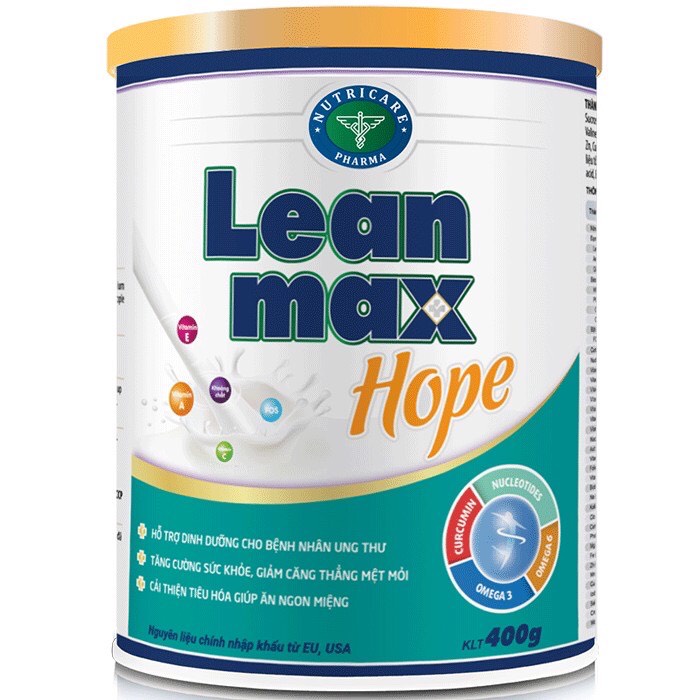 Sữa Lean Max Hope ( Dinh dưỡng dành cho người Ung Thư)