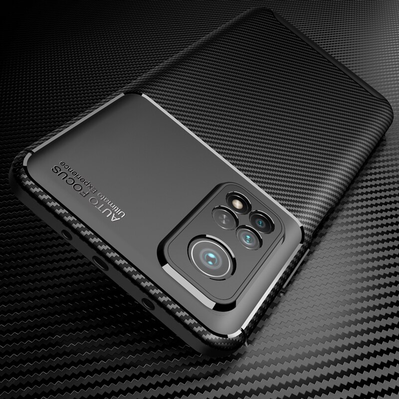 Ốp điện thoại silicon sợi carbon chống sốc bảo vệ cho Xiaomi Mi 10t 10t Pro 5g Xiaomi Mi 10t Lite
