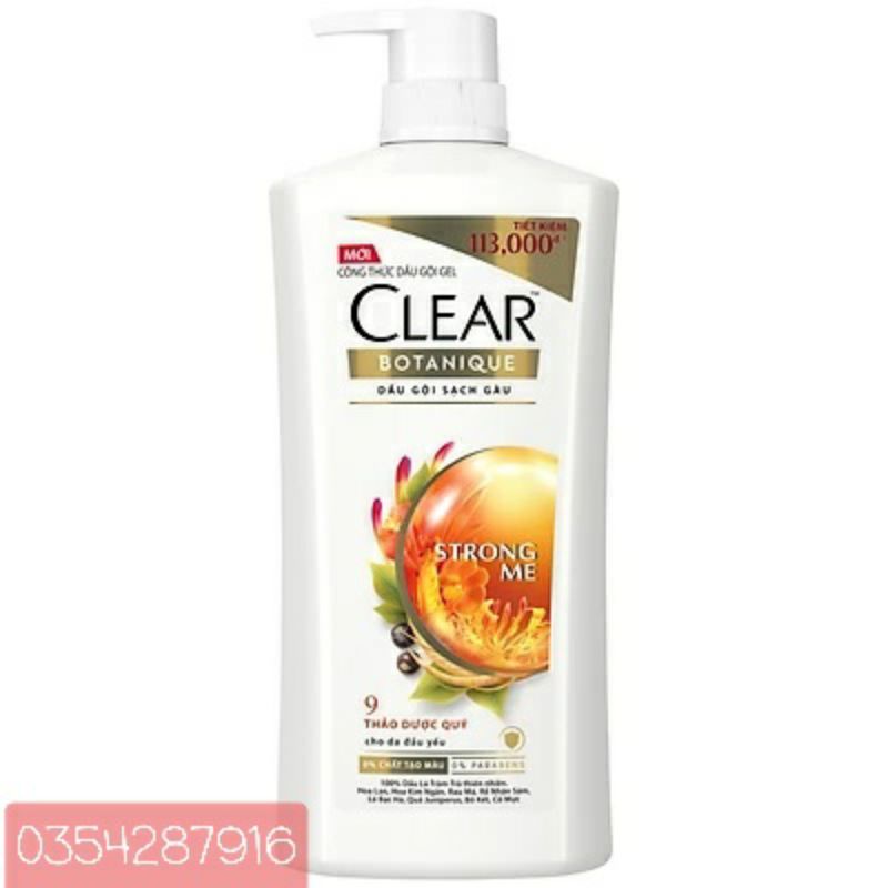 Dầu gội CLEAR Thảo Dược 882ml