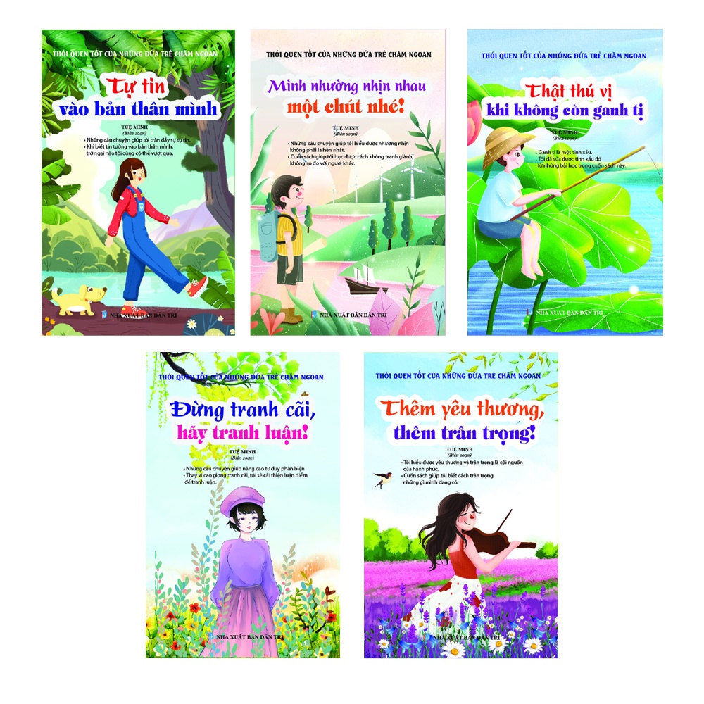 Sách thiếu nhi - Trọn bộ Thói quen tốt của những đứa trẻ chăm ngoan