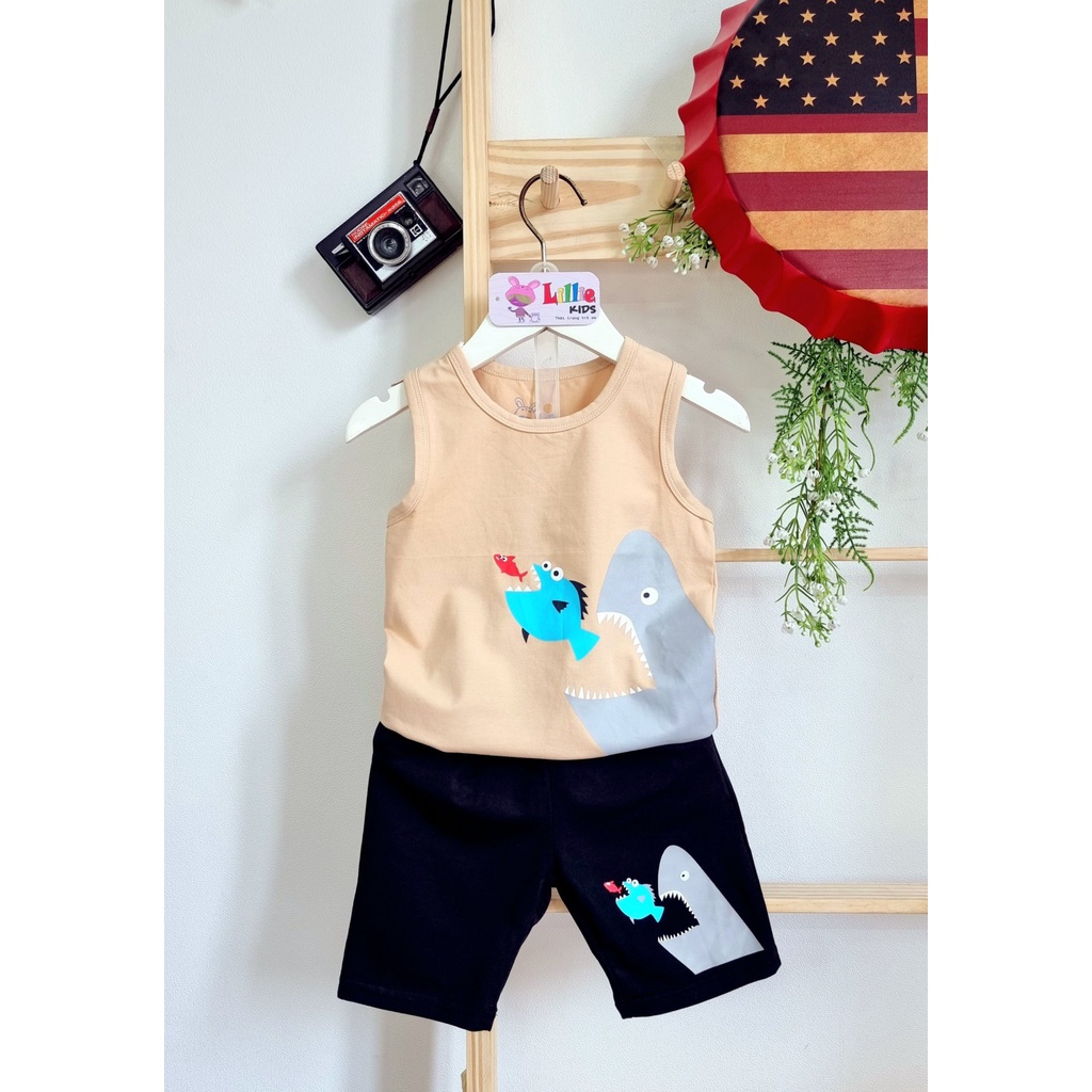 SET THUN IN CÁ MẬP CHO BÉ TRAI